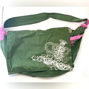 Vintage Victoria's Secret PINK Oversized Travel Duffle Tote Messenger Bag